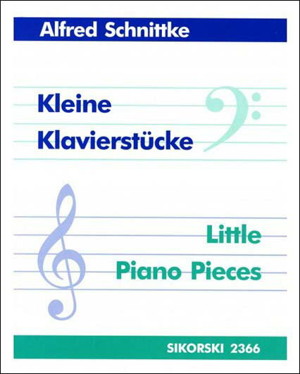 【輸入楽譜】シュニトケ, Alfred Garrievich: ピアノ小品集
