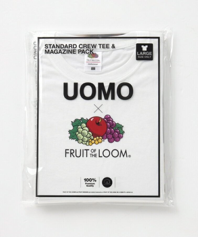 UOMO2020年8月号×FRUIT OF THE LOOM