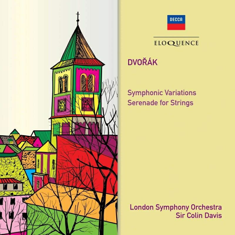 【輸入盤】交響的変奏曲、弦楽セレナード　コリン・デイヴィス＆ロンドン交響楽団