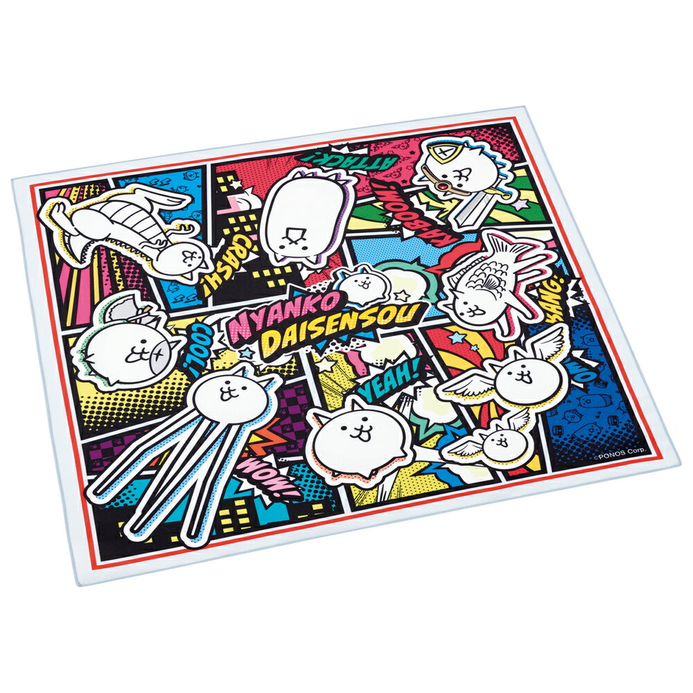 にゃんこ大戦争 2026　ランチクロス 子供 テーブルクロス