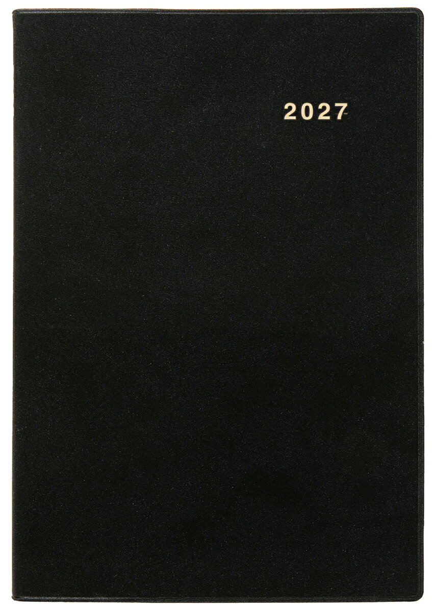 書き込みしやすい大型ブロックダイアリー

【月間記入欄】2026年12月〜2028年1月（月曜始まり・ブロックタイプ）

【その他】 横罫メモ、地下鉄路線図、郵便料金表、手紙の書き方、テレフォンガイド、アドレス　他