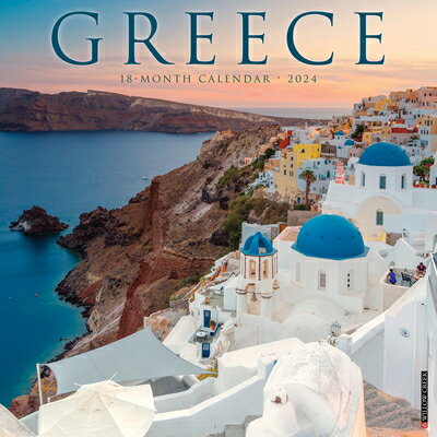 Greece 2024 12 X 12 Wall Calendar GREECE 2024 12 X 12 WALL CAL 