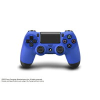 ワイヤレスコントローラ （DUALSHOCK 4） ウェイブ・ブルーの画像