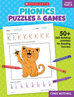 Phonics Puzzles & Games for Prek-K PHONICS PUZZLES & GAMES FOR PR [ Ci...