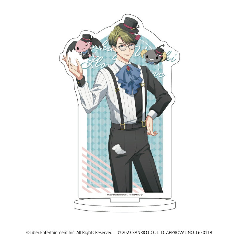 キャラアクリルフィギュア「A3!×Sanrio characters」01/卯木千景×ルロロマニック(描き下ろし)【グッズ】