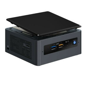 〈 NUC8i7BEH 〉第8世代Corei7-8559U（2.7-4.5GHz/Quad Core/Iris Plus Graphics 655）搭載NUCキット、2.5インチSATA3Bay