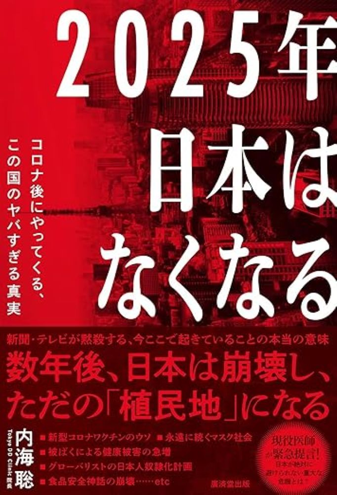 2025年日本はなくなるの表紙