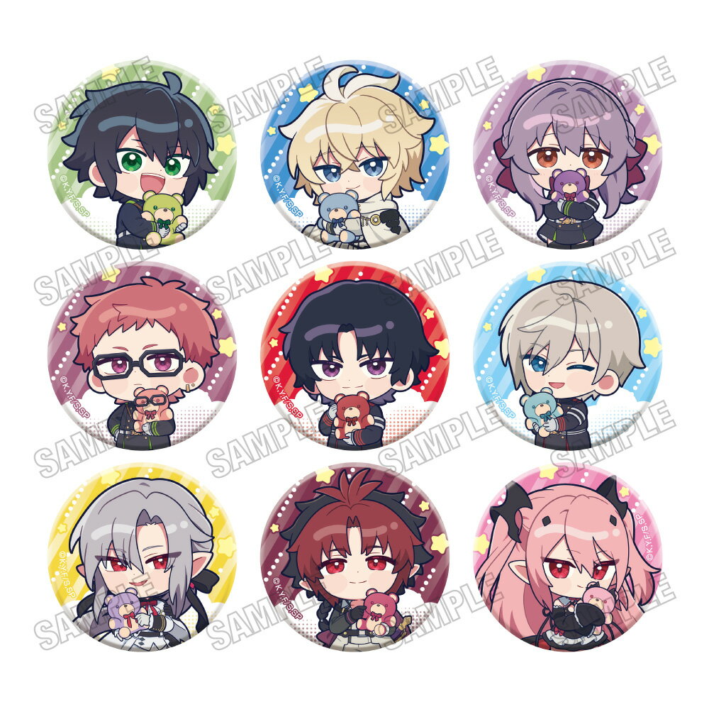 終わりのセラフ　カード　バッジ 終わりのセラフ ワッペンバッジ - 株式会社ツインクル