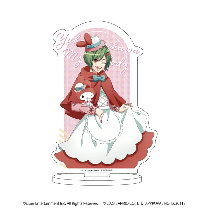 キャラアクリルフィギュア「A3!×Sanrio characters」02/瑠璃川 幸×マイメロディ(描き下ろし)【グッズ】