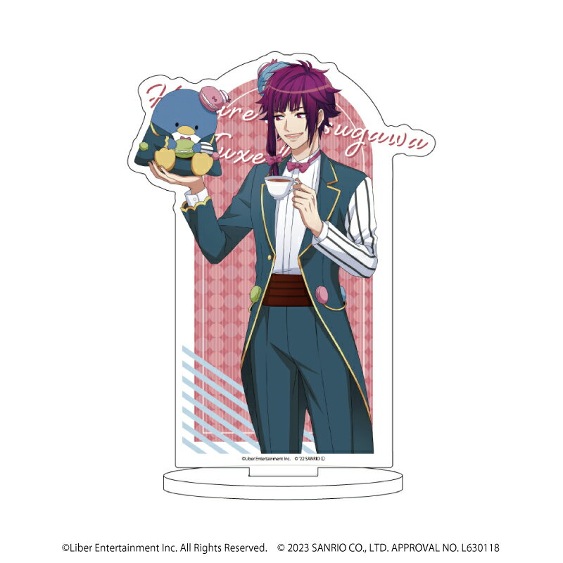 キャラアクリルフィギュア「A3!×Sanrio characters」04/有栖川 誉×タキシードサム(描き下ろし)【グッズ】