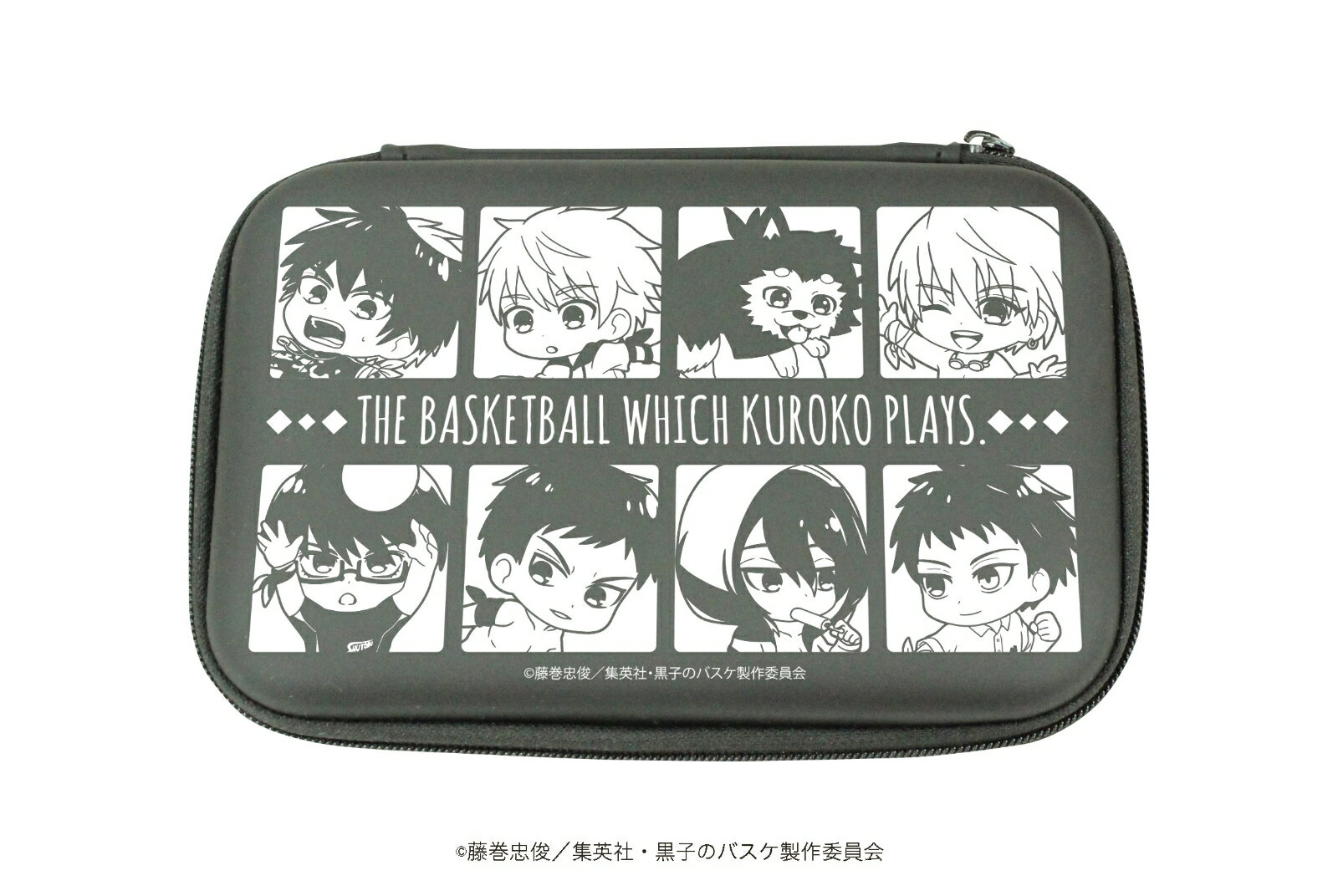 プロテクト収納ケース「黒子のバスケ」02/キセキの世代集合デザイン ビーチバスケver. (ミニキャラ)【グッズ】
