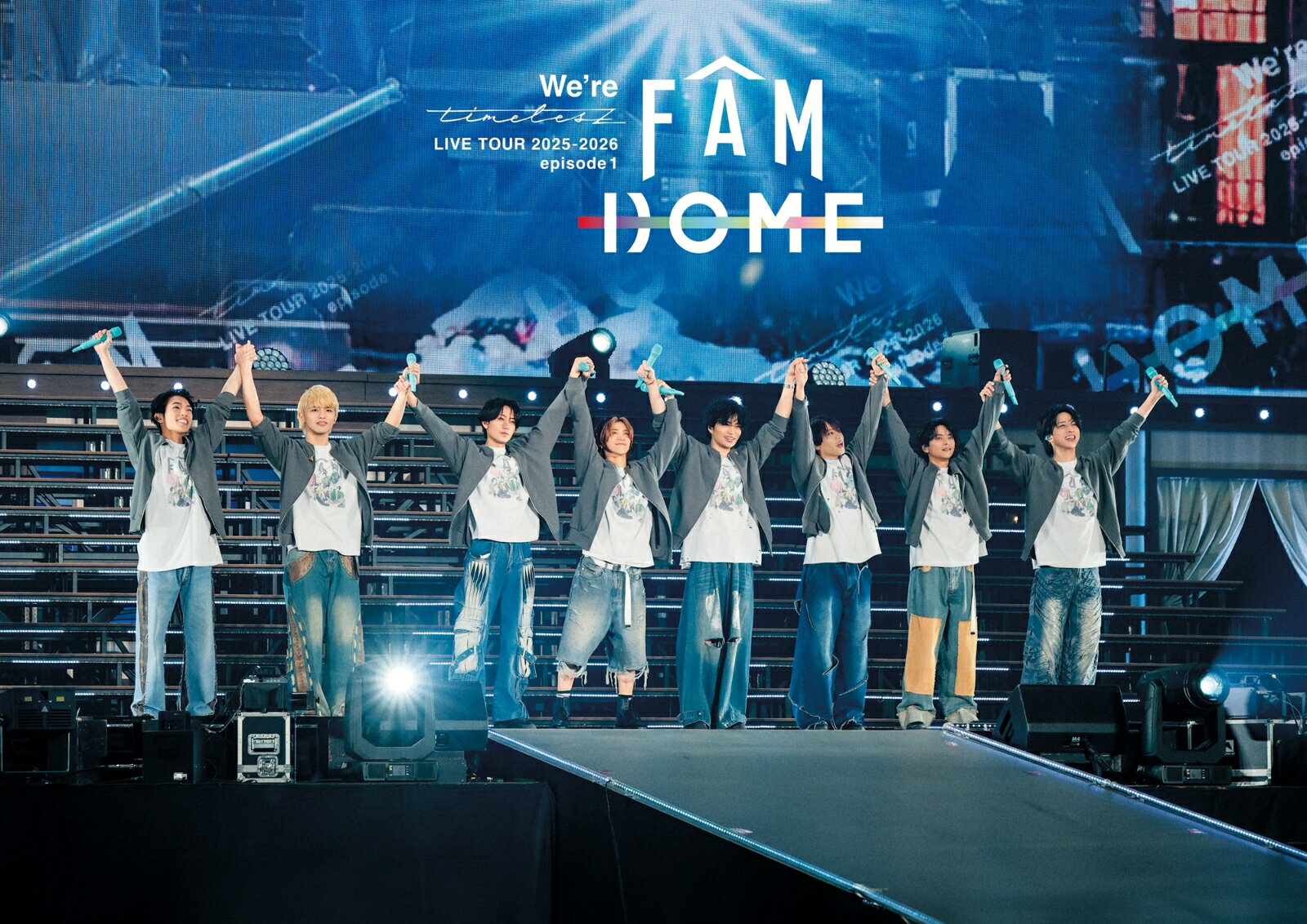 We're timelesz LIVE TOUR 2025-2026 episode 1 FAM DOME(通常盤)【Blu-ray】 [ timelesz ]...