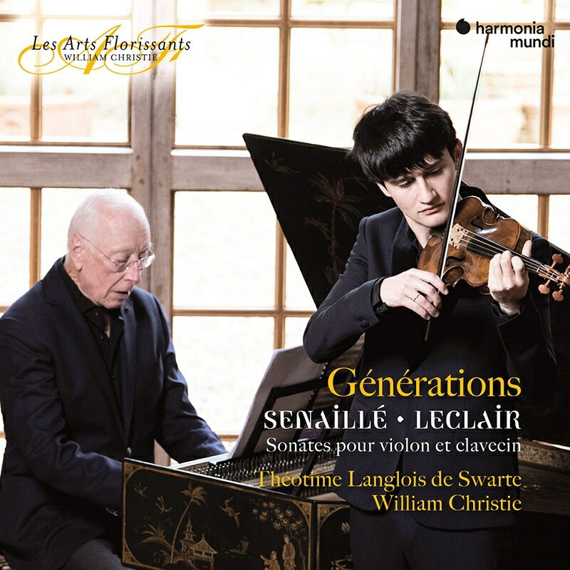 【輸入盤】『ジェネレーションズ〜ヴァイオリンとチェンバロのためのソナタ集〜ルクレール、スナイエ』 テオティム・ラングロワ・ド・スワルテ、ウ