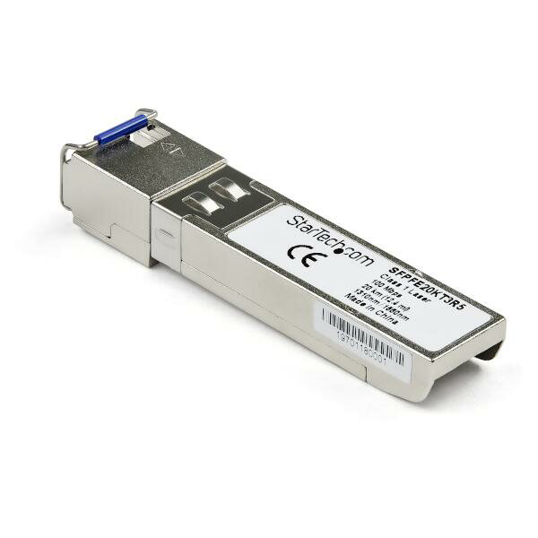 SFPモジュール／Juniper製品SFP-FE20KT5R3互換／100BASE-BX-D準拠 BiDi光トランシーバ／1550nmTx 1310nmRx／DDM