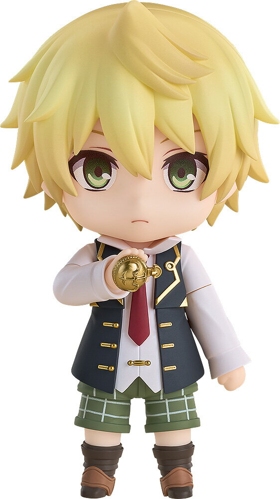 人気アニメ『PandoraHearts』より、主人公「オズ＝ベザリウス」がねんどろいどになって登場です！
・表情パーツ：「真剣顔」「笑顔」「幸せ顔」
・オプションパーツ：「懐中時計」「バラ」「黒うさぎ」ほか

※掲載の写真はサンプル品を撮影しています。実際の商品とは一部仕様等異なる場合があります。
※商品の塗装は彩色工程が手作業になるため、商品個々に多少の差異があります。予めご了承ください。
※製品は自立しません。付属の台座や支柱を使用してください。
※「ねんどろいど ザークシーズ＝ブレイク」は別売です。

【付属品】
専用台座付属

(C)望月淳／スクウェアエニックス・Pandora Project【対象年齢】：【商品サイズ (cm)】(高さ）：10