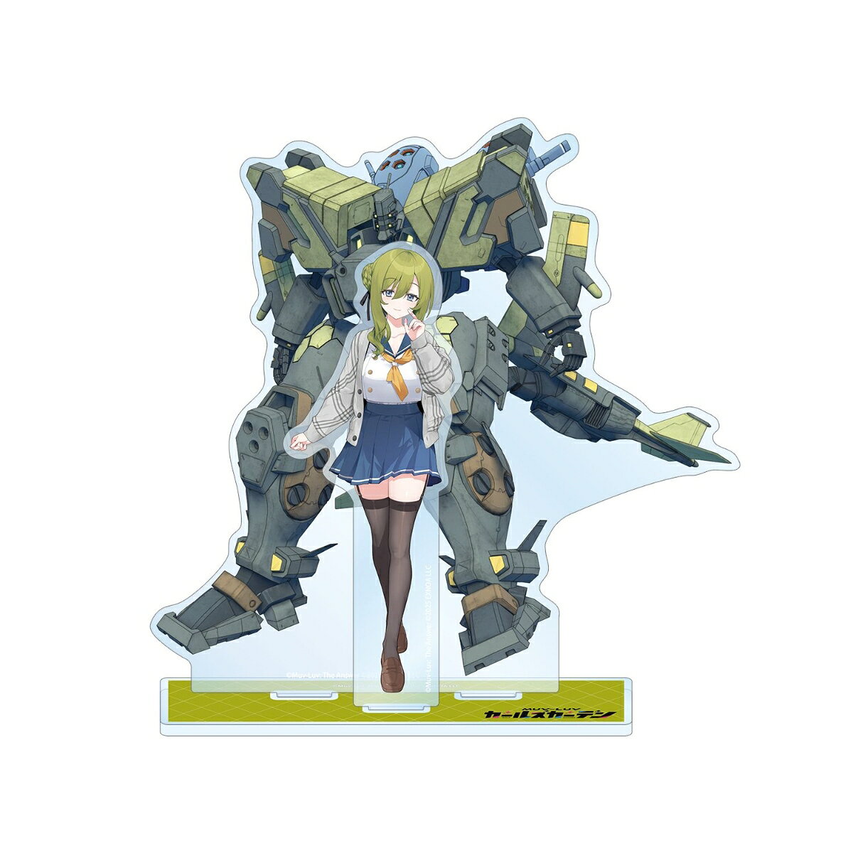 マブラヴ ガールズガーデン黒森ラウラ アクリルジオラマスタンド