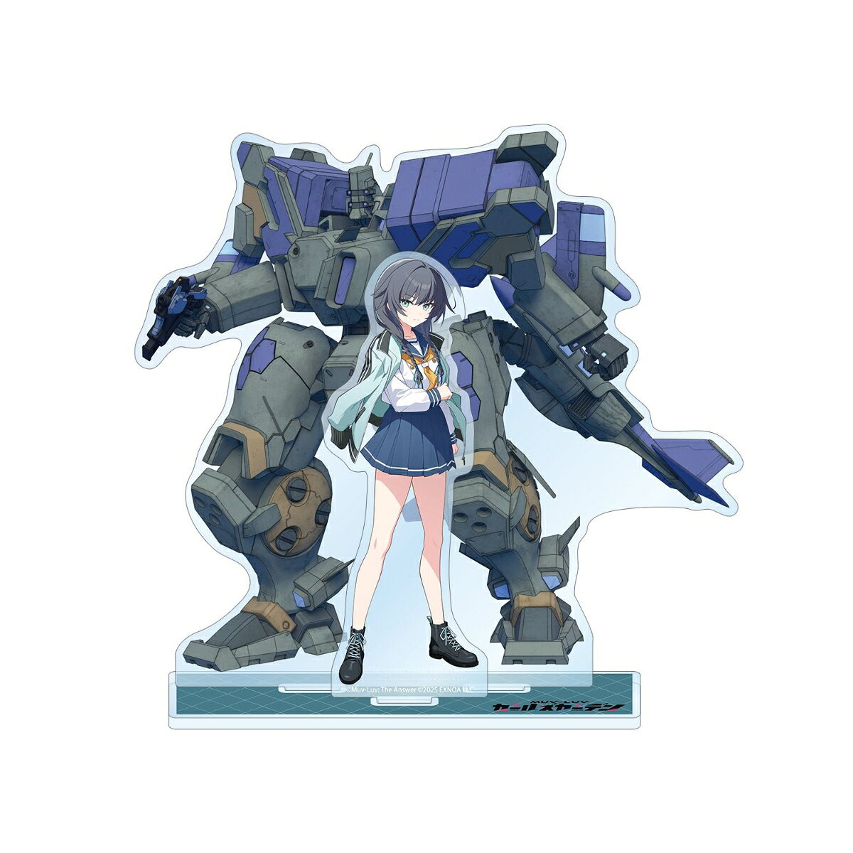 マブラヴ ガールズガーデン樋向心香 アクリルジオラマスタンド
