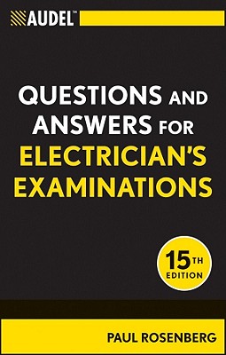 Audel Questions and Answers for Electricians Examinations, 15E has content that is specifically designed to help the apprentice, journeyman or master electrician gain the knowledge needed to pass the licensing exam required in most states. In an easy-to-read fashion the book covers; 1) the definitions, specifications and regulations of the 2011 National Electrical Code; 2) contains numerous examples of questions and answers that are similar to the ones on the license tests; 3) contains a section on test-taking and a section on business competency (a subject now being required for most license exams that covers taxes, unemployment and workers compensation, OSHA, lien laws and business skills); and 4) includes electrical laws, electronic components and circuits,"--