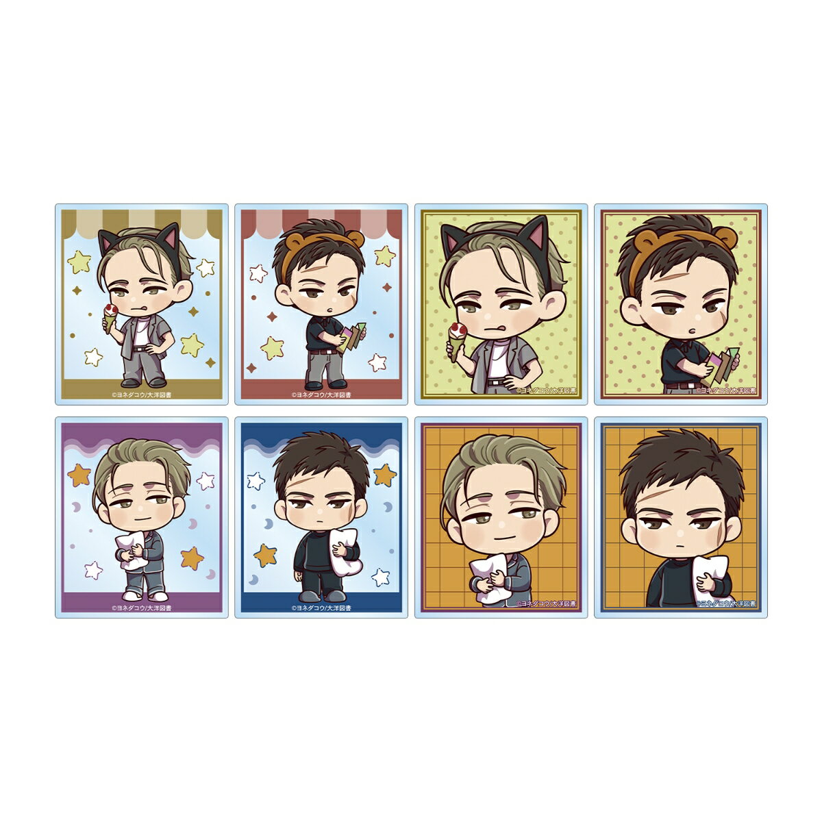 囀る鳥は羽ばたかないトレーディング ちびキャラ テーマパーク&ナイトウェアver. アクリルカード(BOX＝8個)