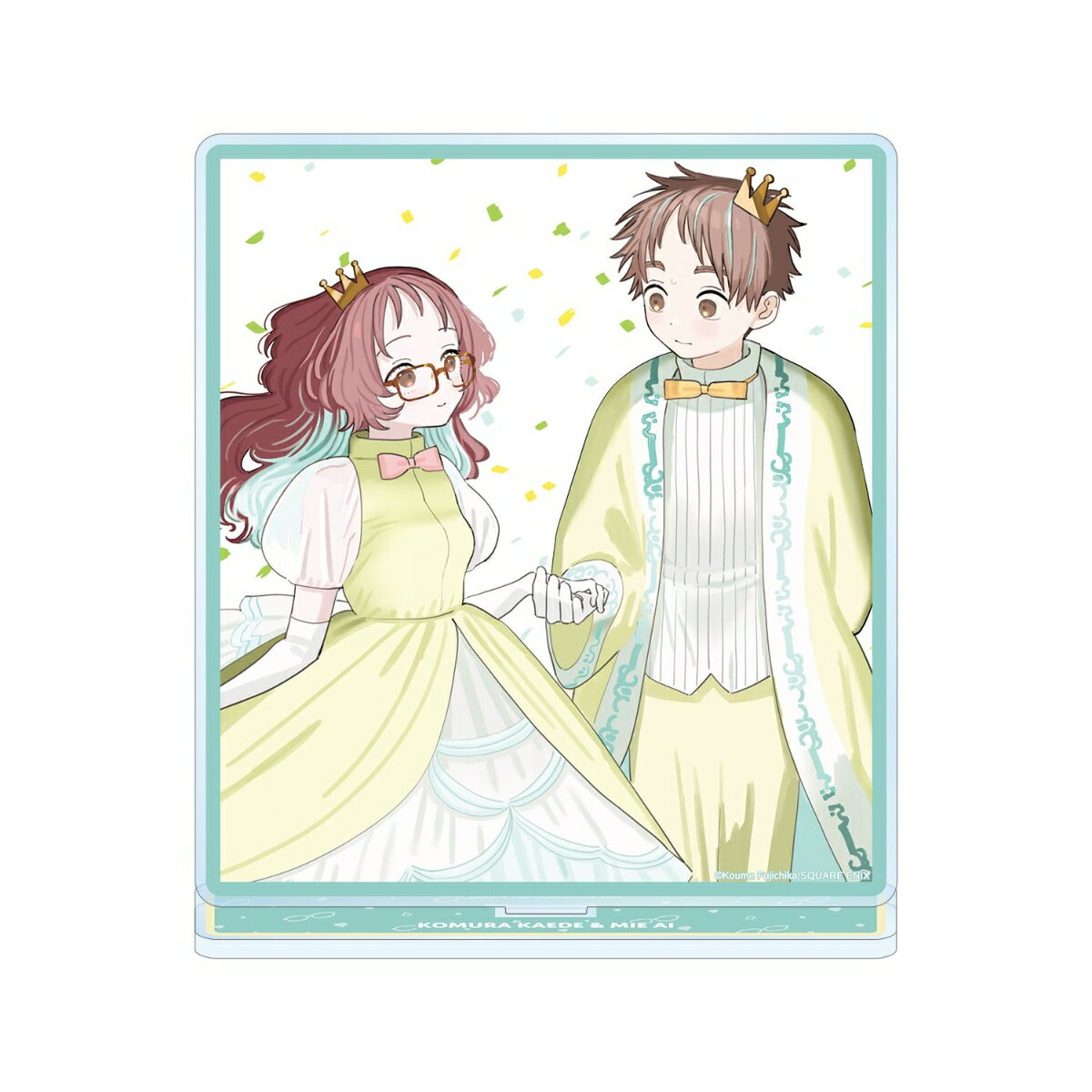 好きな子がめがねを忘れた小村楓&三重あい カラーイラスト BIGアクリルスタンド ver.D