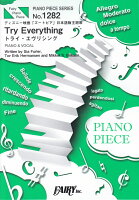 Try Everything PIANO ＆ VOCAL