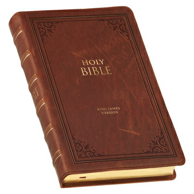 KJV Holy Bible, Standard Size Premium Full Grain Leather Red Letter Edition - Thumb Index & Ribbon M KJV HOLY BIBLE STANDARD SIZE P [ ー ]
