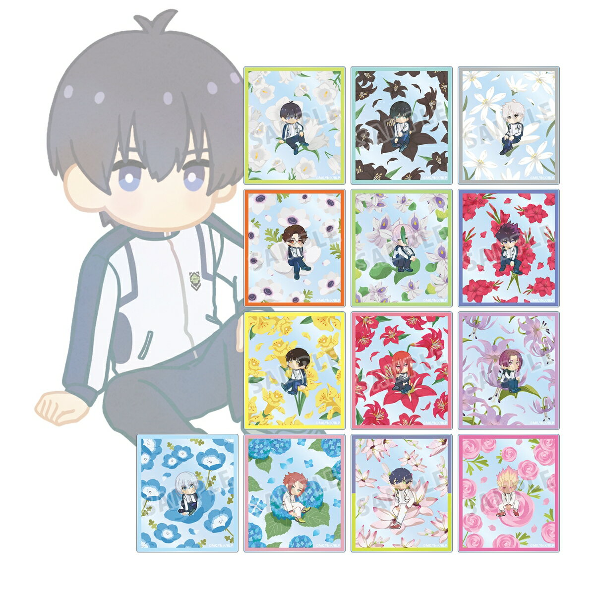 TVアニメ『ブルーロック』トレーディング Botania 第2弾 アクリルカード(BOX＝13個)