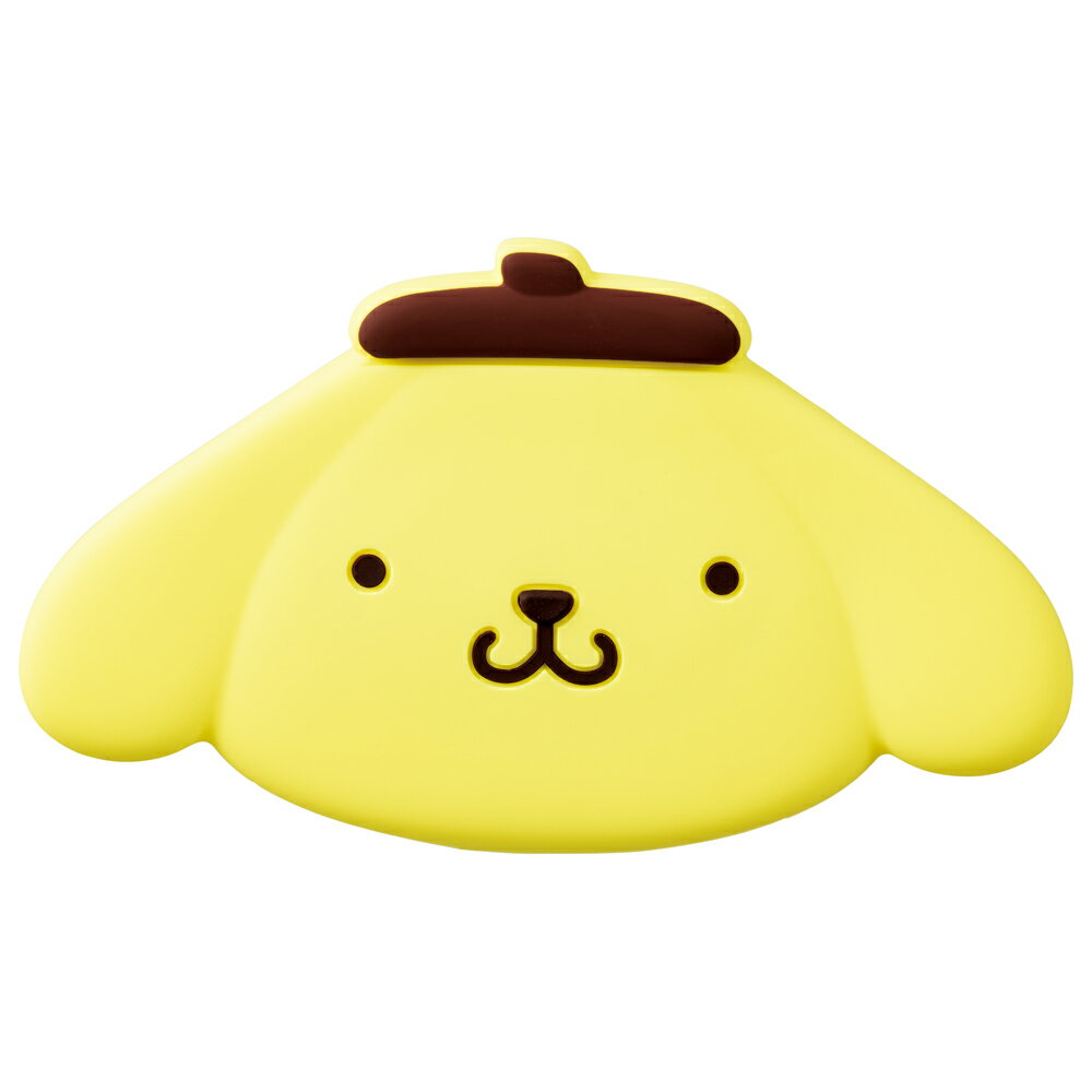 サンリオ ポムポムプリン　ミラー 手鏡 キャラクター ダイカット シリコンミラー