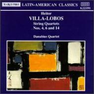 【輸入盤】Vill: Str Qrt 4 6 14 [ Danubius Quartet ]