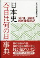 正確な日付に西暦換算年月日を併記し、「その日」におきた日本史上の出来事が分かる日めくり事典。出典の明らかな記事を、日付ごとに掲載する。暦に関するコラムや付録も充実した、ユニークな歴史カレンダー。