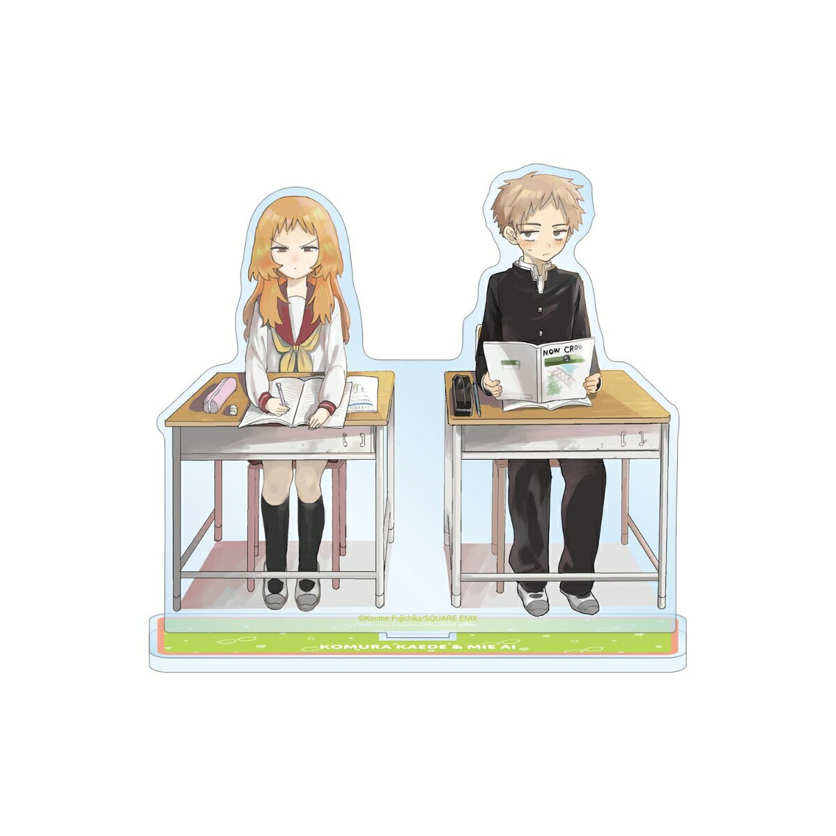 好きな子がめがねを忘れた小村楓&三重あい カラーイラスト BIGアクリルスタンド ver.F