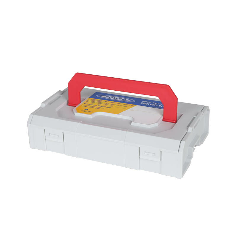SECTION BOX LIGHT GRAY/RED　H20-0127GY/RD