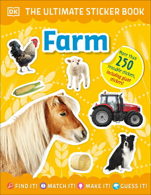 The Ultimate Sticker Book Farm ULTIMATE STICKER BK FARM R/E （Ultimate Sticker Book） Dk