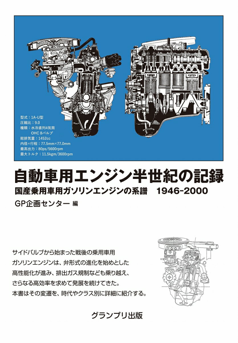 自動車用エンジン半世紀の記録ー国産乗用車用ガソリンエンジンの系譜 1946-2000 