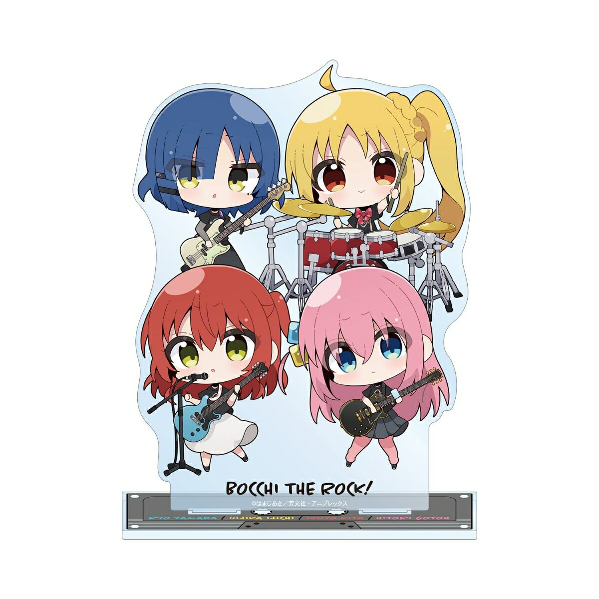 アニメ「ぼっち・ざ・ろっく！」むーらんさんイラスト 集合 ライブ衣装ver. BIGアクリルスタンド