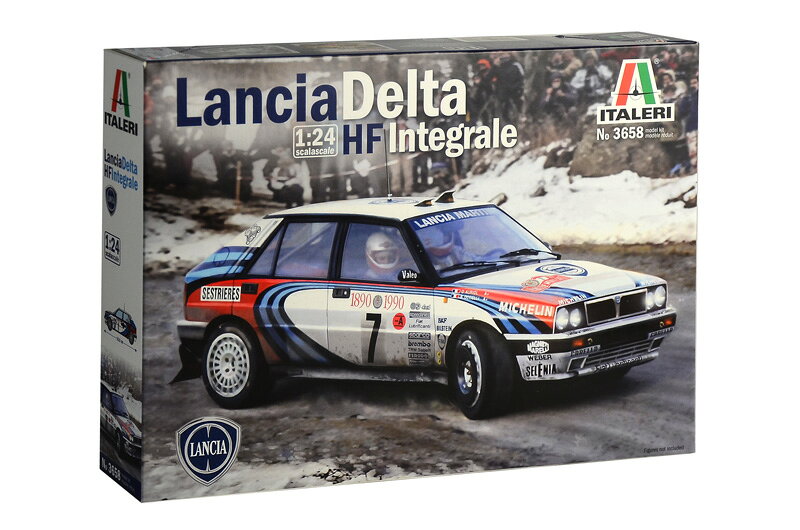 ■世界ラリー選手権で活躍したランチア・デルタHFインテグラーレの1990年モンテカルロラリー仕様を再現 
■2ボックスボディにワイドに張り出したフェンダーで武装したWRCカーならではのスパルタンなスタイルを再現 
■ロールバーが張り巡らされた室内はシートやダッシュボード、シフトはじめスペアタイヤなど、各種装備も密度感たっぷりにモデル化
■左フロントのドアパーツは別パーツで再現され、開閉を選択して組み立て可能 
■マーキングは1990年のモンテカルロラリーで優勝したディディエ・オリオールのマシンを用意【対象年齢】：【商品サイズ (cm)】(幅）：16