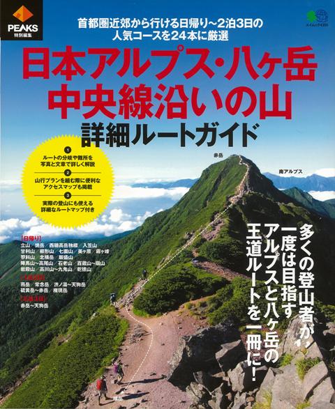 【バーゲン本】日本アルプス・八ヶ岳中央線沿いの山詳細ルートガイド