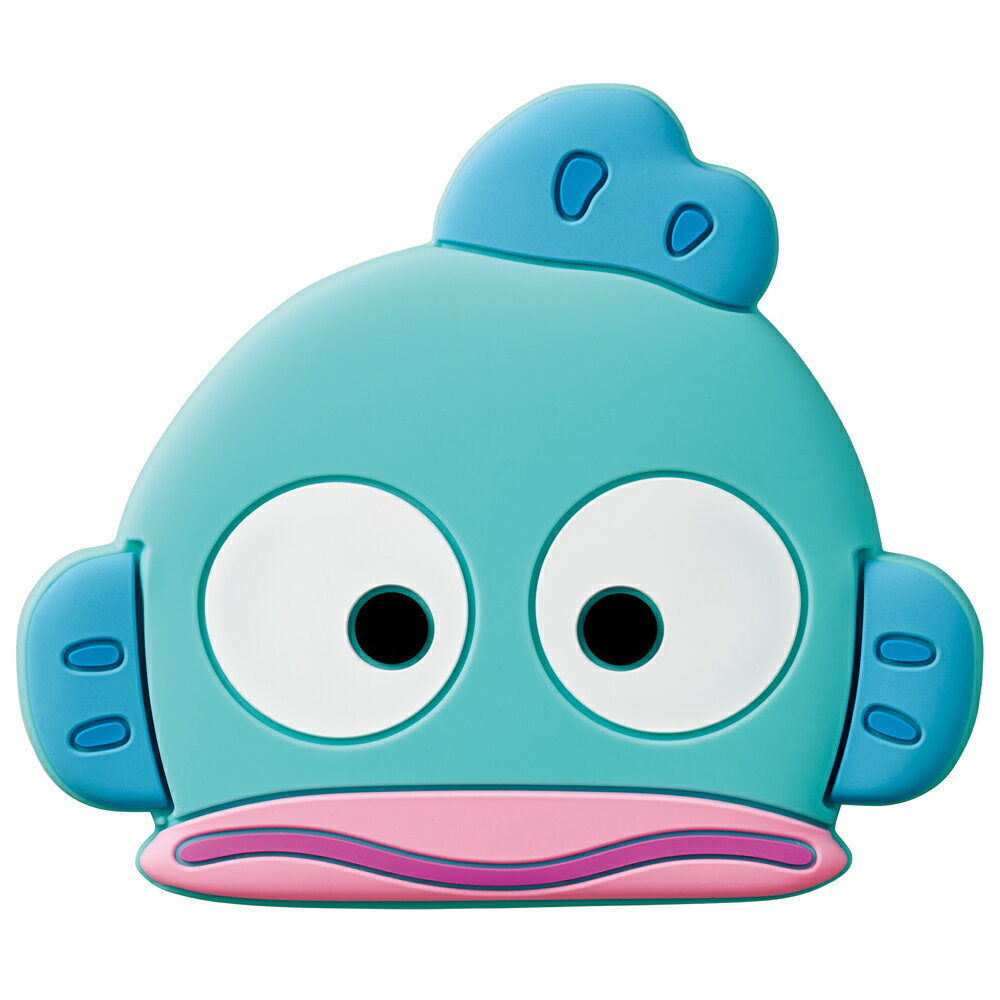 サンリオ ハンギョドン　ミラー 手鏡 キャラクター ダイカット シリコンミラー