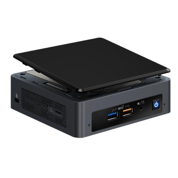 〈 NUC8I5BEK 〉第8世代Corei5-8259U（2.3-3.8GHz/Quad Core/Iris Plus Graphics 655）搭載NUCキット、M.2スロット/AHCI接続 for SSD