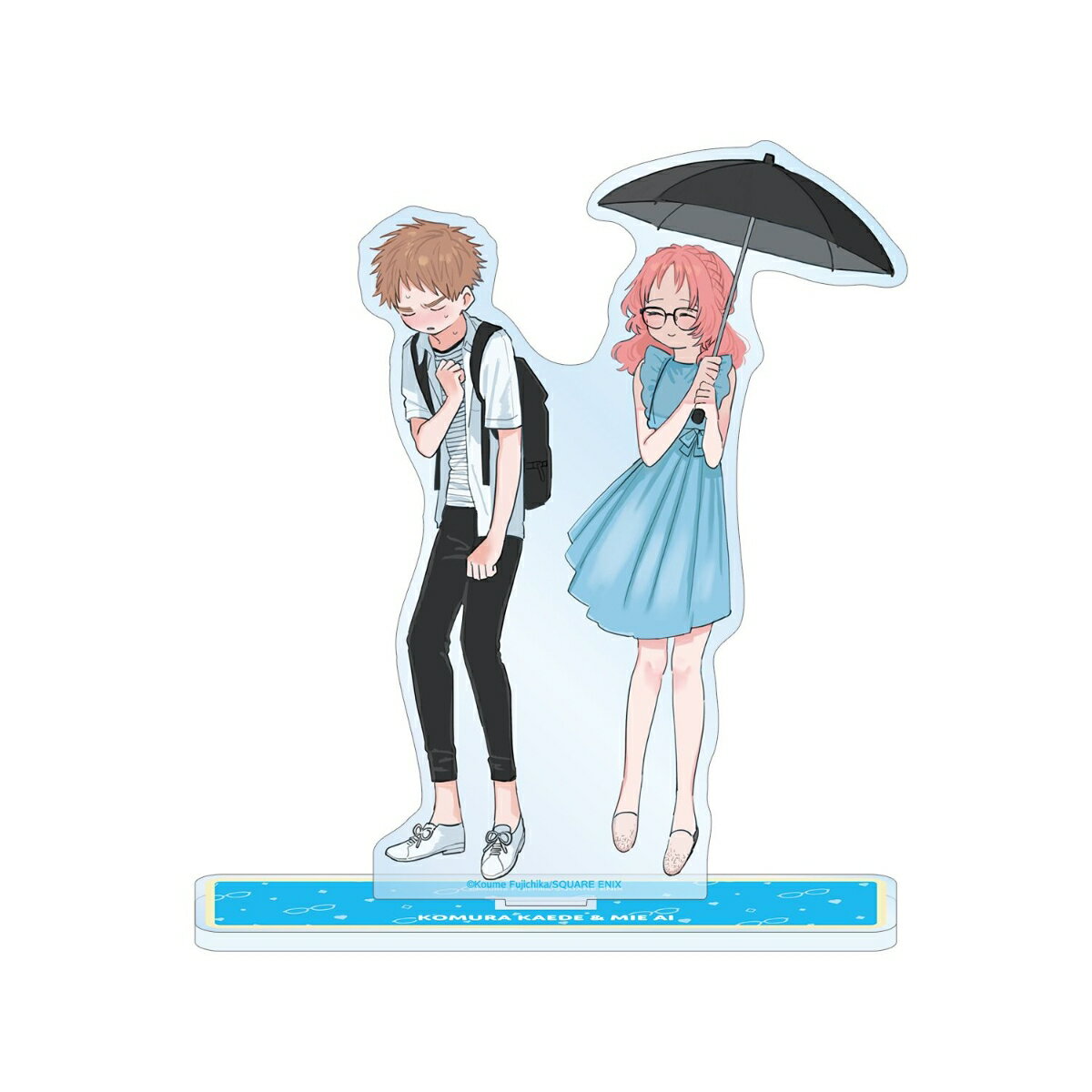 好きな子がめがねを忘れた小村楓&三重あい カラーイラスト BIGアクリルスタンド ver.H