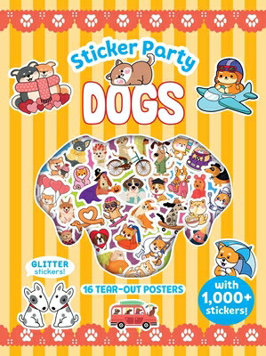 Sticker Party: Dogs STICKERS-STICKER PARTY DOGS 