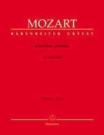 モーツァルト, Wolfgang Amadeus: モテット「踊れ、喜べ、汝幸いなる魂よ」 KV 165(158a)(ソプラノ)/原典版/Federhofer編: 指揮者用大型スコア 