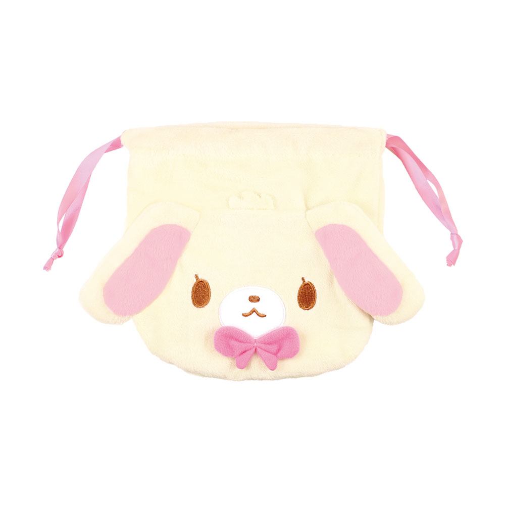 サンリオ　サンリオキャラクターズぬいぐるみ巾着　シュガーバニーズ／しろうさ