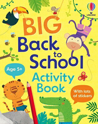 Big Back to School Activity Book STICKERS-BIG BACK TO SCHOOL AC （Big Activity Book） 
