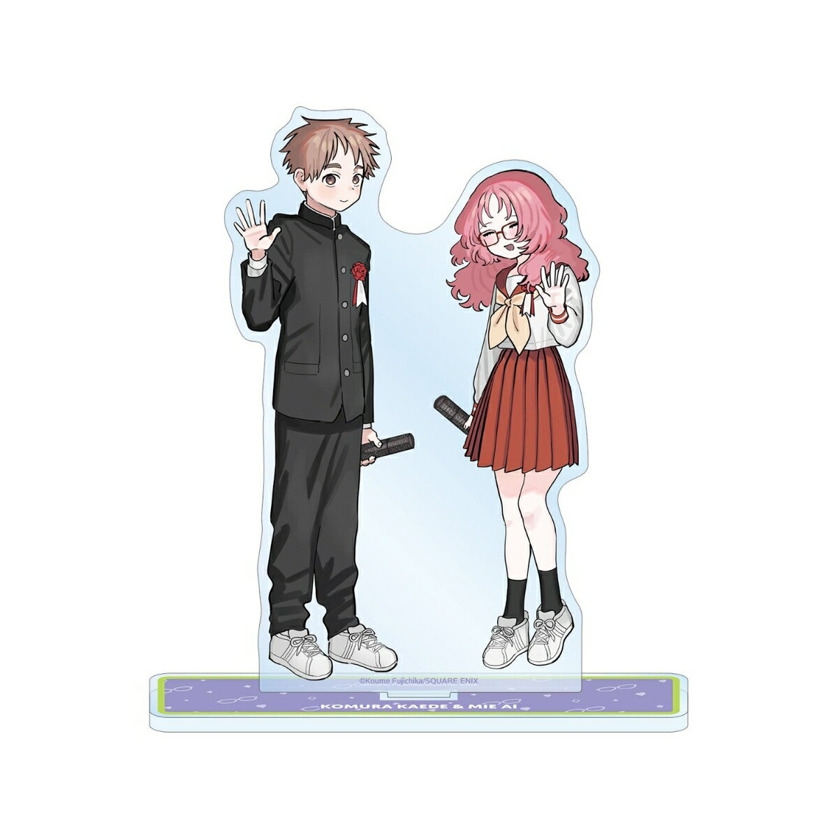 好きな子がめがねを忘れた小村楓&三重あい カラーイラスト BIGアクリルスタンド ver.I
