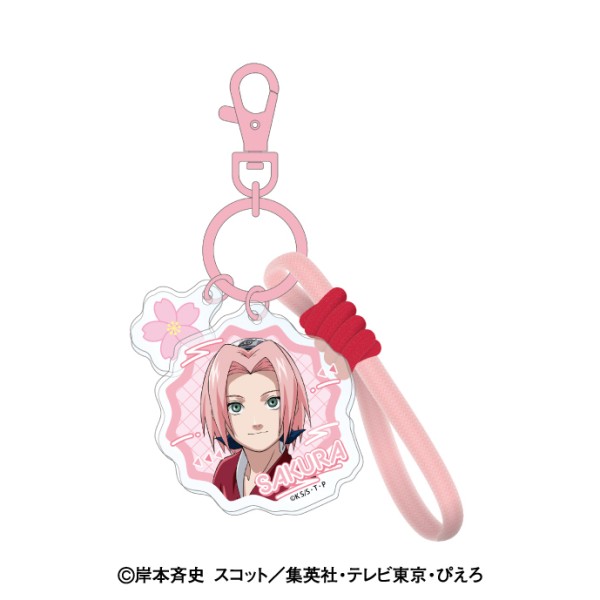 NARUTO -ナルトー じゃらじゃらキーホルダー 3.春野サクラ