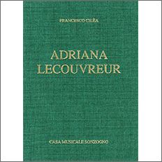 【輸入楽譜】チレア(チレーア), Francesco: オペラ「アドリアーナ・ルクヴルール」(伊語)