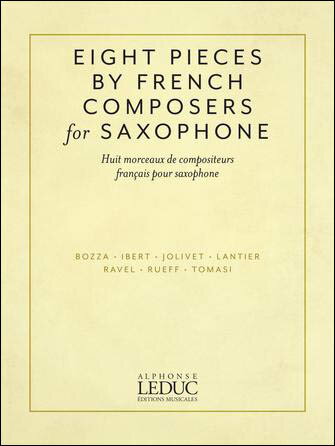 【輸入楽譜】フランスの作曲家による8つの小品(アルト・サクソフォンとピアノ)/Roman編