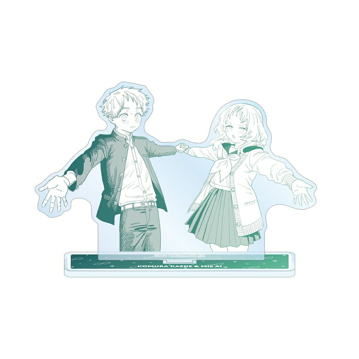 好きな子がめがねを忘れた小村楓&三重あい 原作コマBIGアクリルスタンド ver.A