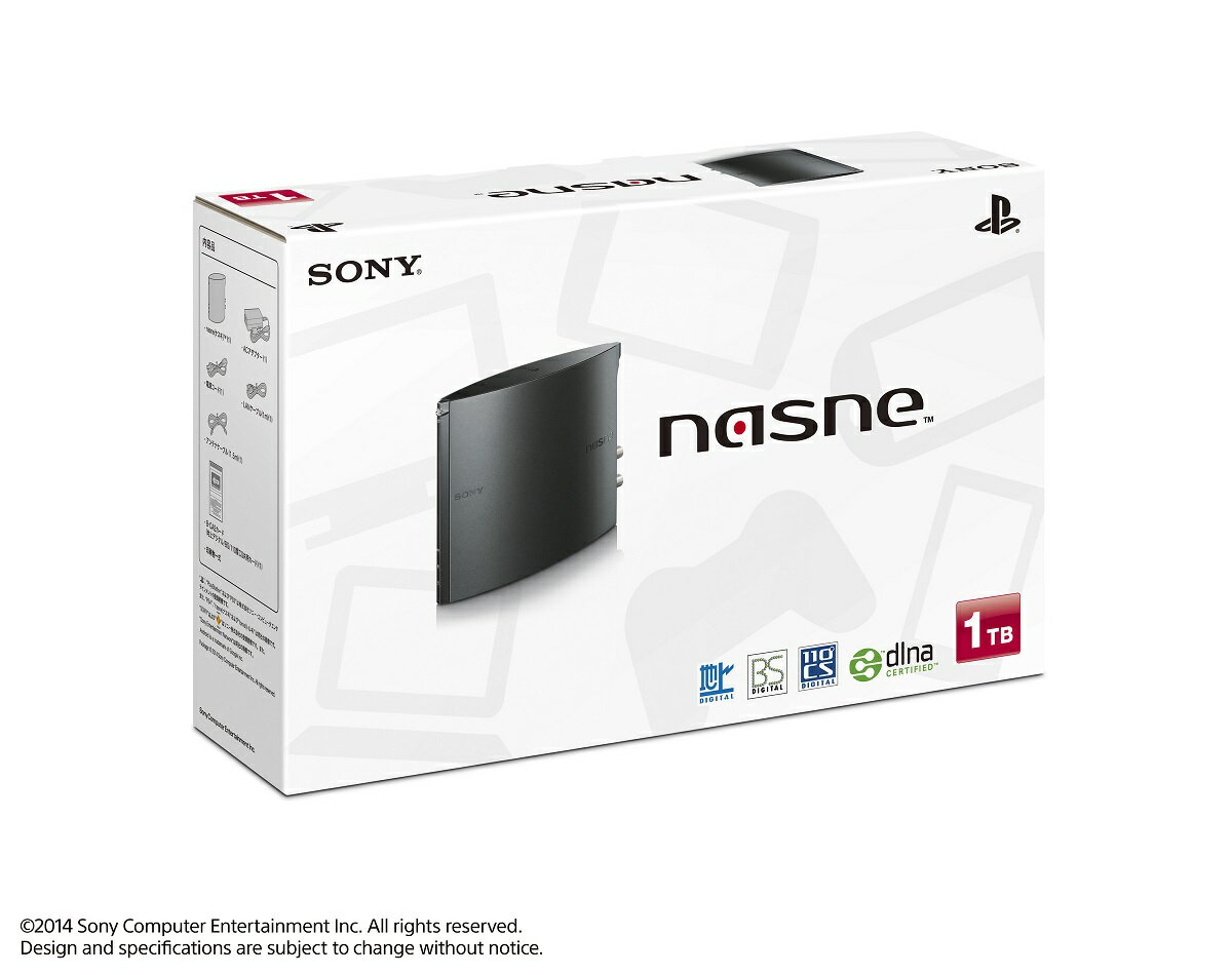 nasne　(ナスネ)　1TB